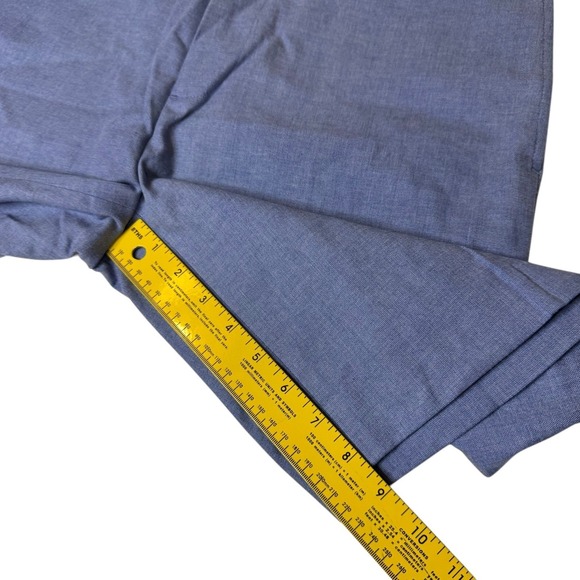 Daniel Cremieux Signature Collection Mens Blue Linen Blend Shorts Size 32 NWT - Picture 8 of 8